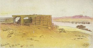 Amada, 1867. február 12., 6:50 (toll és barna tinta wc-vel grafit felett)